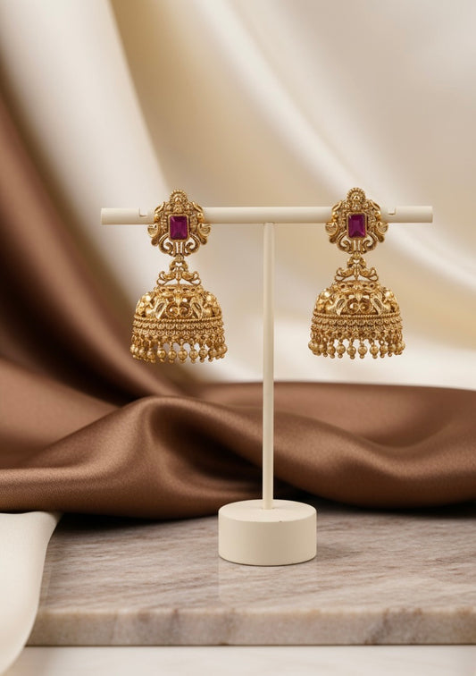 AUR025- Traditional Jhumka