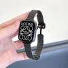 Stainless Steel Woven Magnetic Buckle Watch Band for Apple Watch S12 Apple Watch Strap Silver