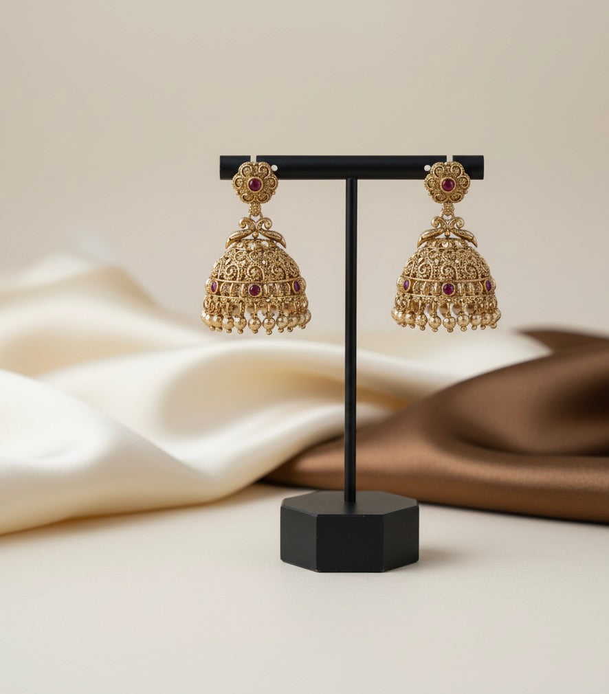 AUR029- Jhumka. Traditional