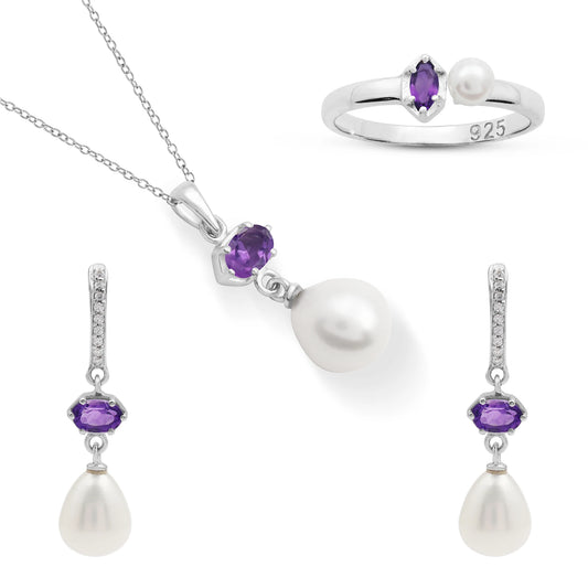 High Quality 925 Sterling Silver Ethnic Jewelry Set