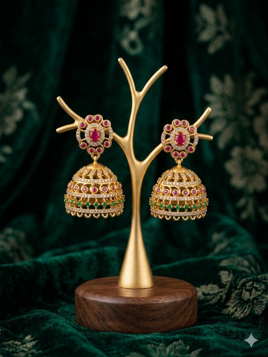 AUR264- Premium Jhumka