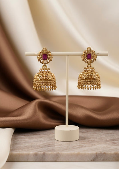 AUR025- Traditional Jhumka