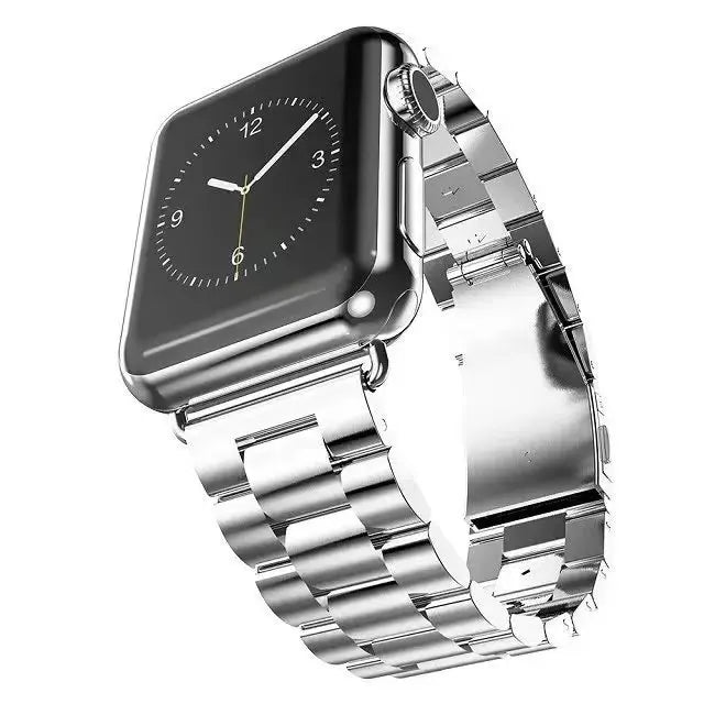 Apple Watch Series Metal Stainless Steel Band Bracelet Straps 40mm 44mm Adapter for IWatch Band