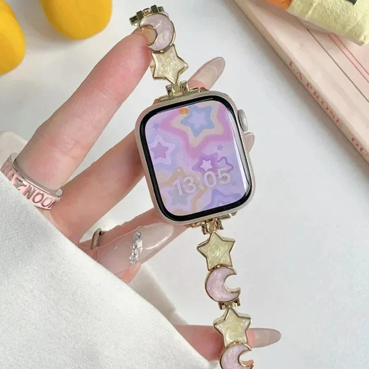 Stainless Steel Band for Apple Watch ultra 2 49mm 9 8 7 41 45mm Jewelry Strap for IWatch Series 6 5 4 SE 42 44mm 38 40mm Correa