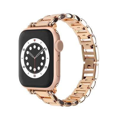 Steel Strap for Apple Watch Band 38mm 42mm 44mm Correa for IWatch Series 7 6 Se 5 4 3 41MM 45mm 40mm Metal Adjustable Bracelet