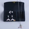 Natural Freshwater Pearl Jewelry Freshwater  Pearl Necklace Ring Earrings Jewelry Sets
