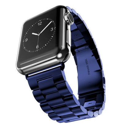 Apple Watch Series Metal Stainless Steel Band Bracelet Straps 40mm 44mm Adapter for IWatch Band