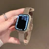 Stainless Steel Watch Bracelet Straps for Apple Watch Bands 46mm 42mm 44mm 49mm 45mm 41mm for Iwatch Series 9 SE 7 8 Ultra 2