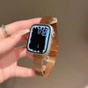 Stainless Steel Watch Bracelet Straps for Apple Watch Bands 46mm 42mm 44mm 49mm 45mm 41mm for Iwatch Series 9 SE 7 8 Ultra 2