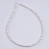 White 4-5mm AK Round Natural Cultured Freshwater Pearls Strand for Jewelry Making