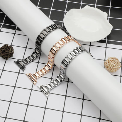 Steel Strap for Apple Watch Band 38mm 42mm 44mm Correa for IWatch Series 7 6 Se 5 4 3 41MM 45mm 40mm Metal Adjustable Bracelet