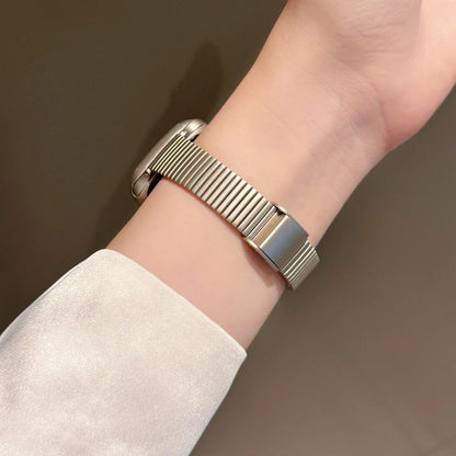 Stainless Steel Watch Bracelet Straps for Apple Watch Bands 46mm 42mm 44mm 49mm 45mm 41mm for Iwatch Series 9 SE 7 8 Ultra 2