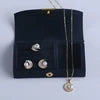 Natural Freshwater Pearl Jewelry Freshwater  Pearl Necklace Ring Earrings Jewelry Sets