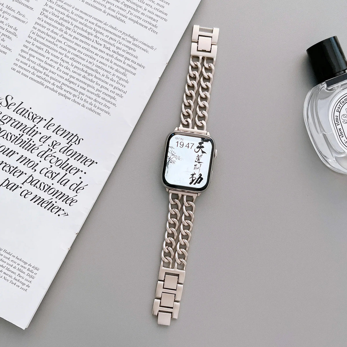 Dropshipping Women's Watch Strap for IWatch Series 7 6 5 4 Jewelry Metal Band for Apple Watch 38mm 42mm 40mm 44mm 41mm 45mm