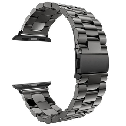 Apple Watch Series Metal Stainless Steel Band Bracelet Straps 40mm 44mm Adapter for IWatch Band