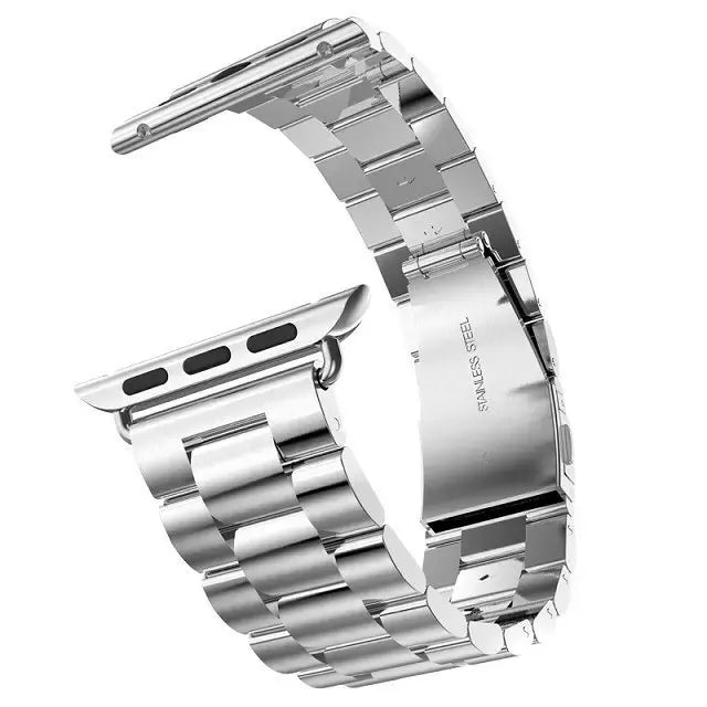Apple Watch Series Metal Stainless Steel Band Bracelet Straps 40mm 44mm Adapter for IWatch Band