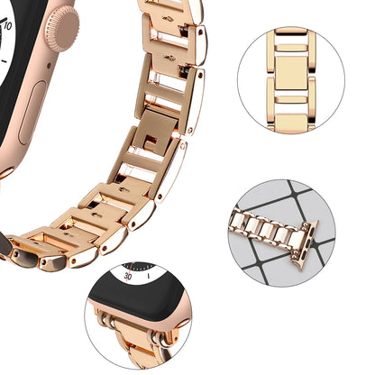 Steel Strap for Apple Watch Band 38mm 42mm 44mm Correa for IWatch Series 7 6 Se 5 4 3 41MM 45mm 40mm Metal Adjustable Bracelet