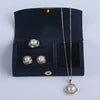 Natural Freshwater Pearl Jewelry Freshwater  Pearl Necklace Ring Earrings Jewelry Sets