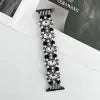 Charms Pearl Glitter Diamond Wrist Bracelet Watch Band for Apple Watch 10 Strap for IWatch Smart Watch 38 42 44 45 mm Watchbands