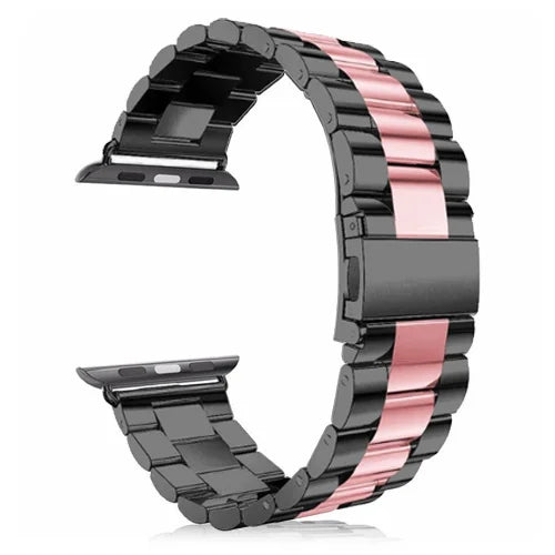 Apple Watch Series Metal Stainless Steel Band Bracelet Straps 40mm 44mm Adapter for IWatch Band