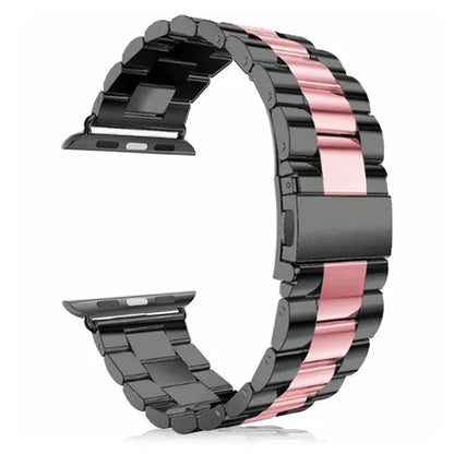 Apple Watch Series Metal Stainless Steel Band Bracelet Straps 40mm 44mm Adapter for IWatch Band