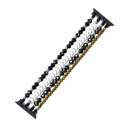 Women Straps for Iwatch Series 7 6 SE 5 4 41 45mm Jewelry Crystal Agate Wristband for Apple Watch Ultra 49 44 40mm Band