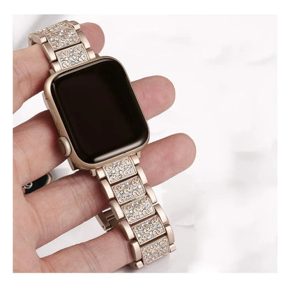 Bracelet Chain Strap for  Apple Watch Series 8 7 6 5 4 SE Stainless Steel Strap for Apple Watch Band 40mm 41mm 44mm 45mm