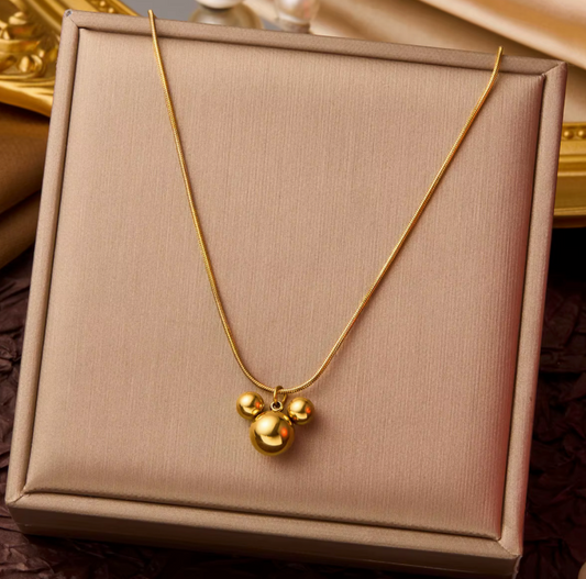 AUR013 - Balls Pendant Necklace