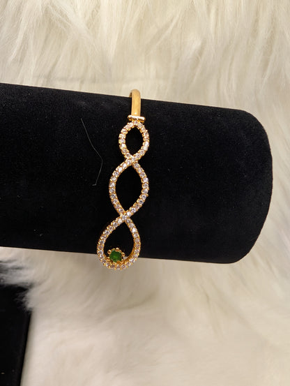 AUR115- Cuff Stone Bangle