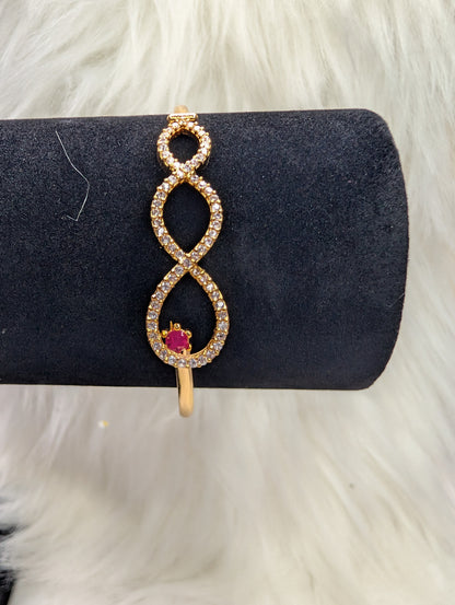 AUR115- Cuff Stone Bangle