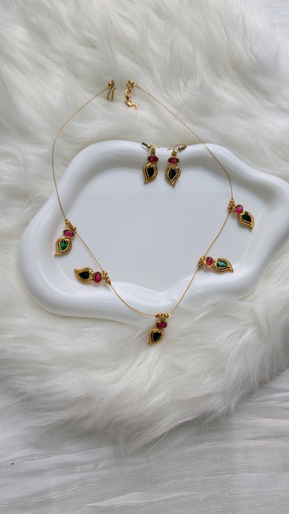 AUR067-Maanga Invisible Chain Necklace