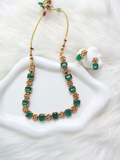 AUR234-   Necklace and Earrings Set