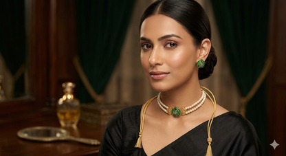 AUR286-    Necklace and Earrings Set