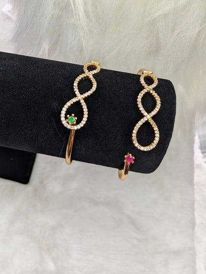 AUR115- Cuff Stone Bangle