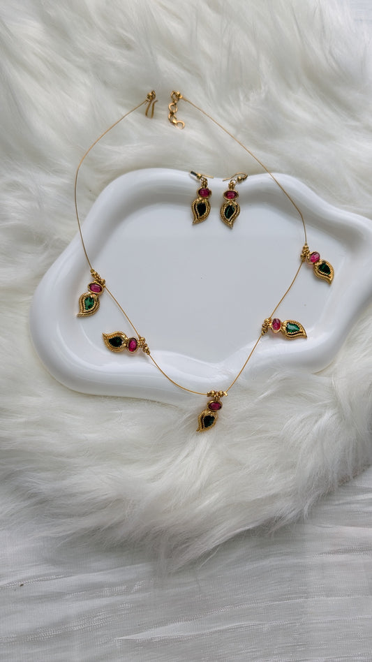 AUR067-Maanga Invisible Chain Necklace