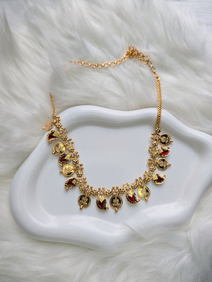 AUR066-Maanga Kaasu Necklace