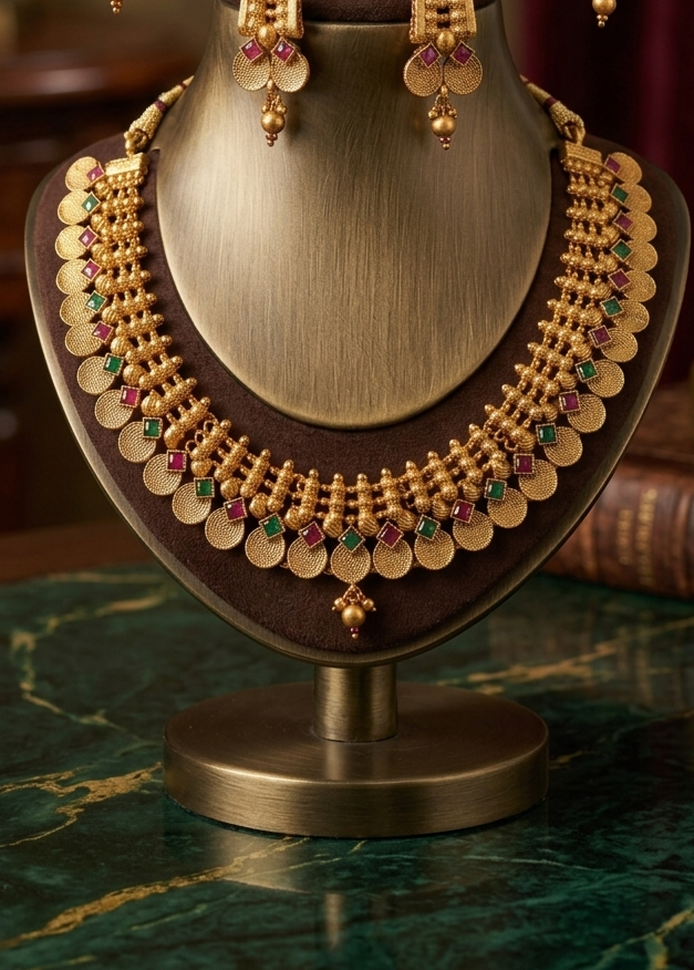AUR288- Necklace and Earrings Set (Copy)
